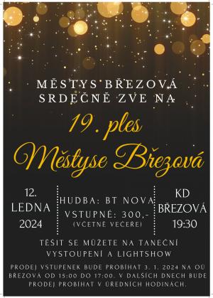 19. ples Městyse Březová. 1